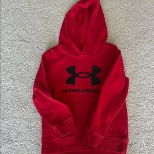 Under Armour Kids Red Hoodie